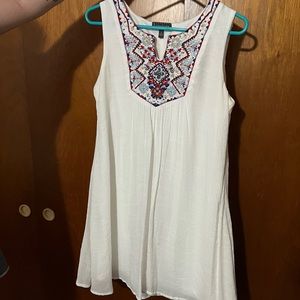 White/red/blue dress